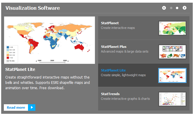 Mapas interactivos StatSilk
