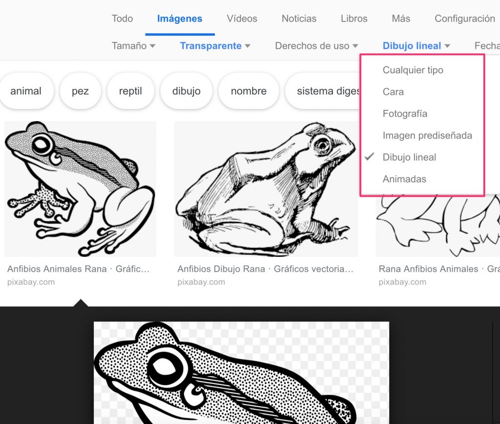 filtrar-dibujo-lineal-imagen-animada-google-imagenes