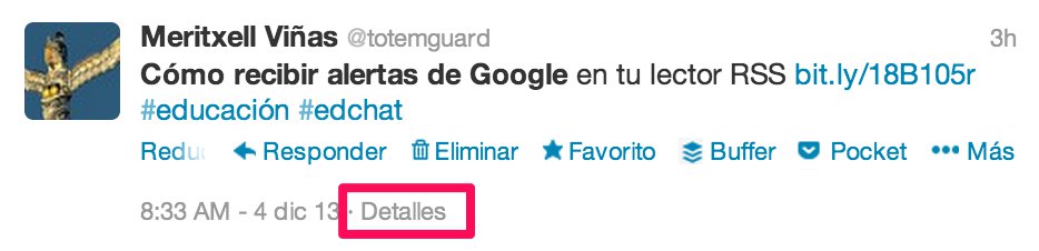 buscar url de un  tweet