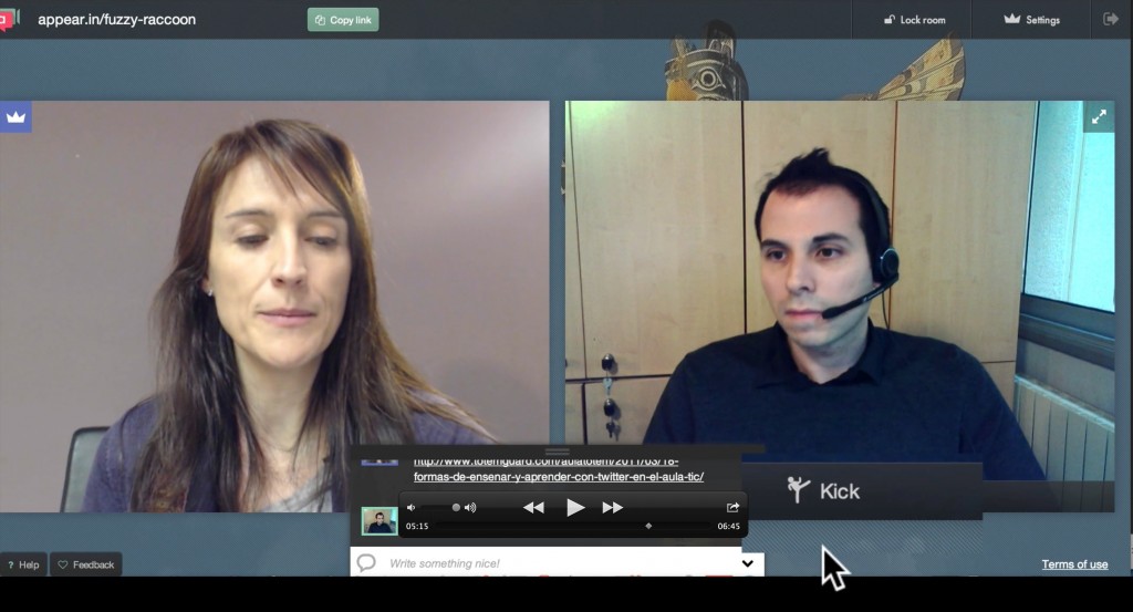 videoconferencia reunion virtual tutoría online