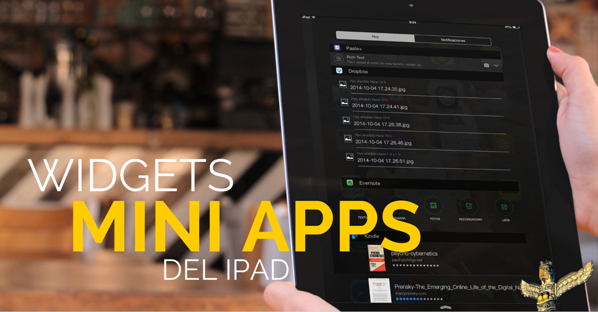 WIDGETS MINI APPS IPAD