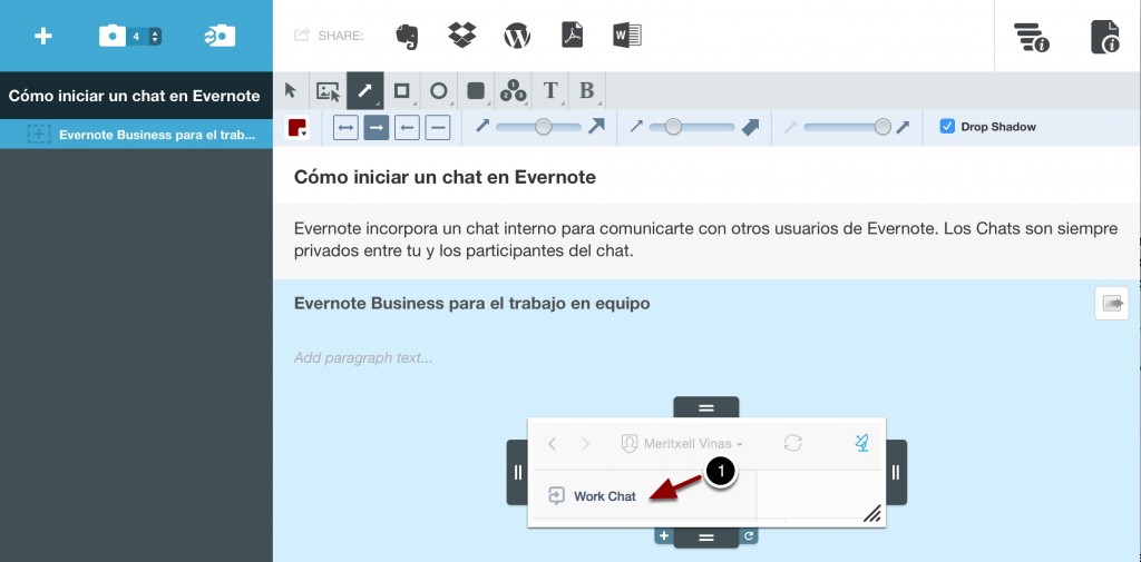 clarify creación tutoriales evernote