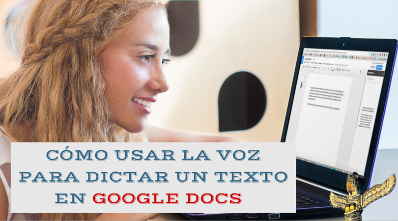 Escribir por voz google docs