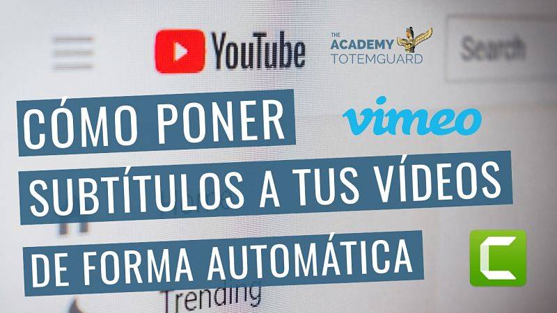 Cómo poner subtítulos a tus vídeos de forma automática – Recursos TIC para  profesores