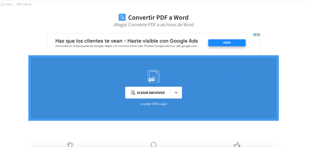 convertir pdf a word smallpdf