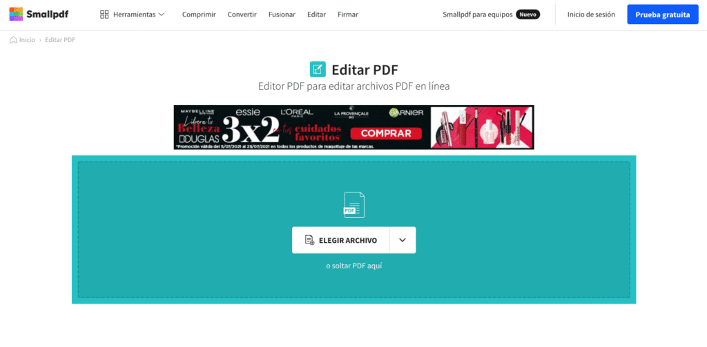 editar pdf smallpdf