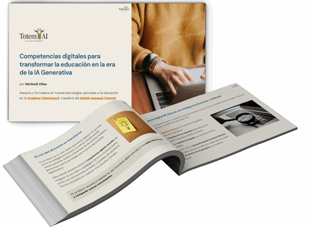 Descarga gratuita guía competencias digitales IA docentes 2025